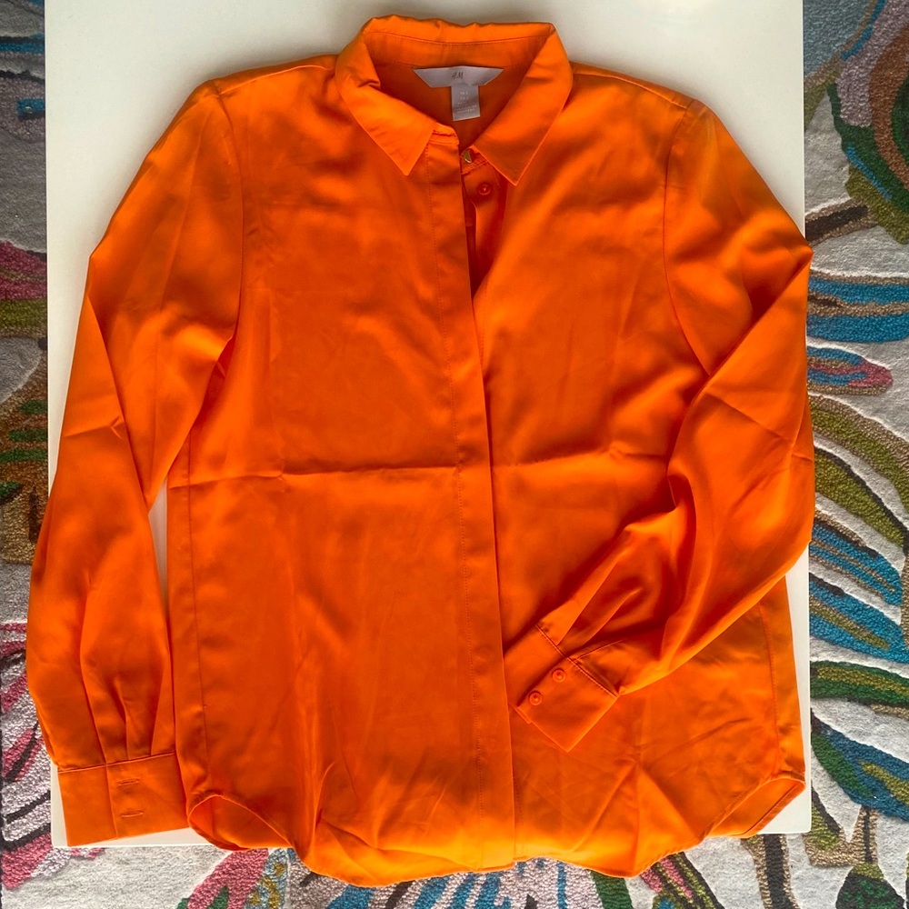 H & M | Orange Blouse
